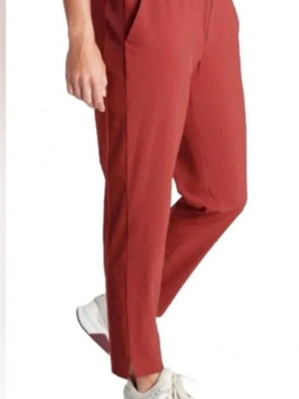 Athleta Slim Pull-On Joggers - Brick Red
